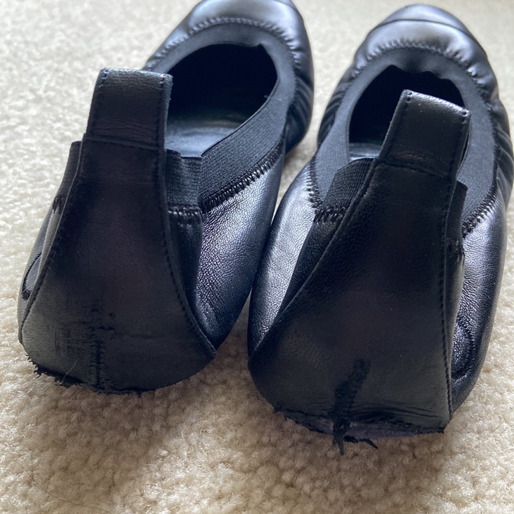 CHANEL - black flats - size 40 US10 - Picture 8 of 10